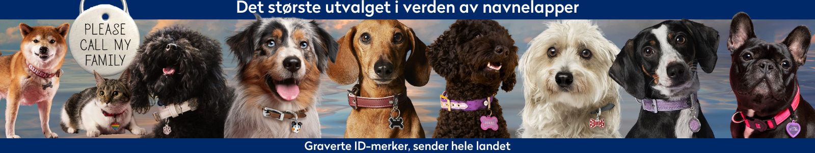 Det største utvalget i verden av navnelapper