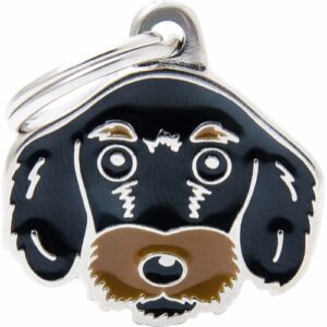 Myfamily Dachshund IDtag