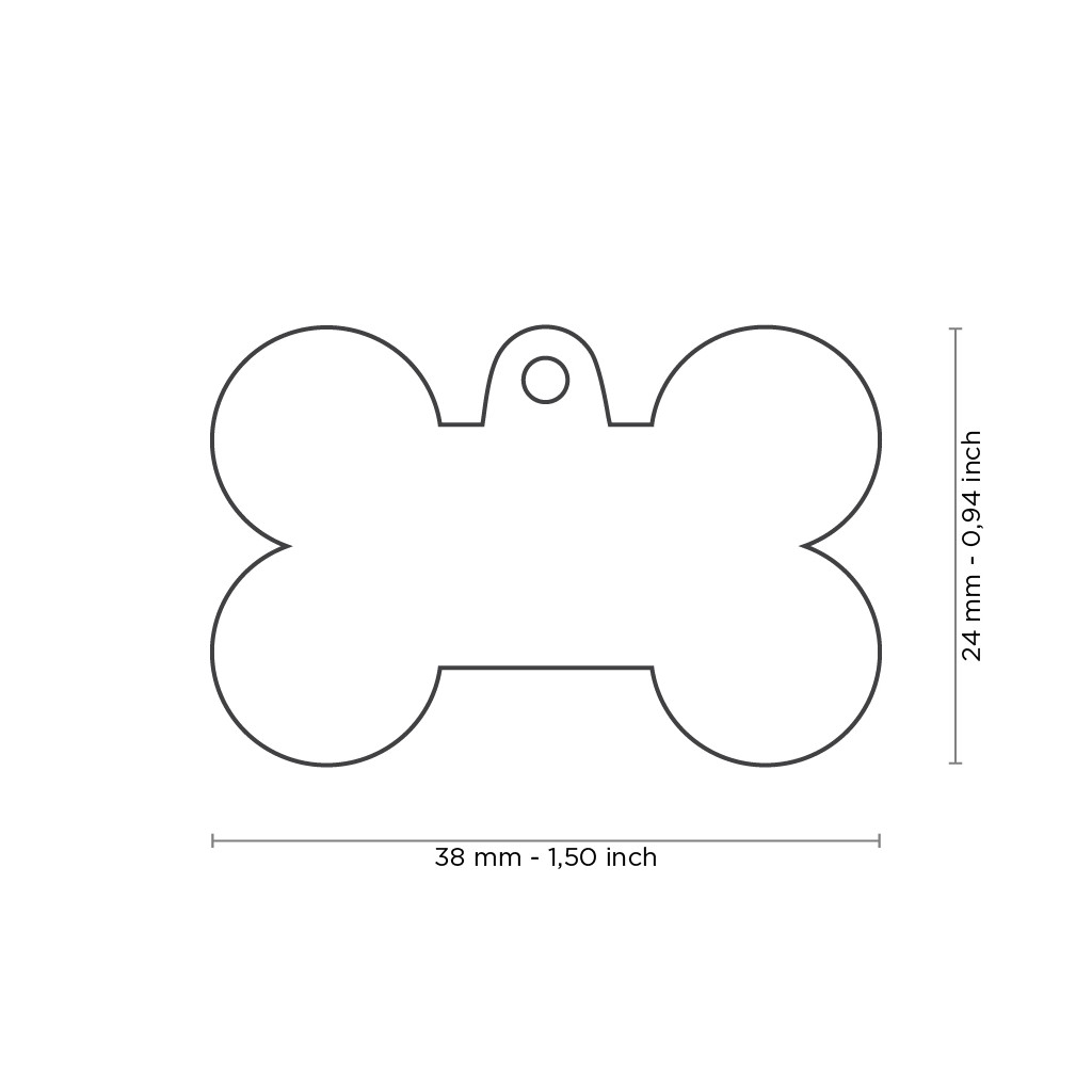 Myfamily Rainbow Bein ID tag